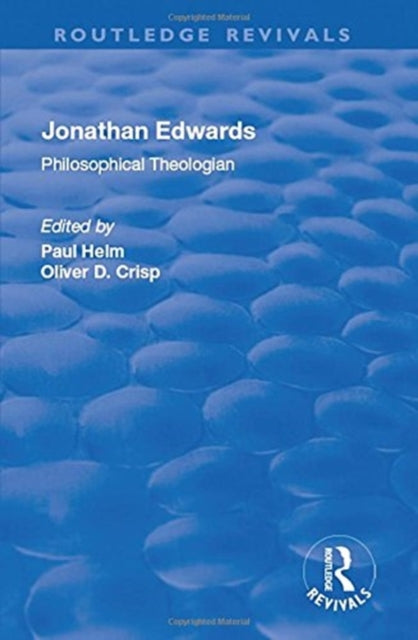 Book cover of: Jonathan Edwards. By: Oliver D. Crisp