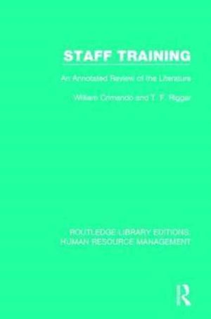 Staff Training