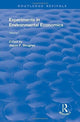 Book cover of: Experiments in Environmental Economics. By: Jason F. Shogren