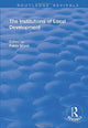 Book cover of: Institutions of Local Development. By: Fabio Sforzi