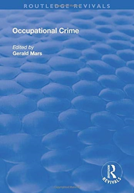 Book cover of: Occupational Crime