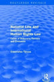 Book cover of: National Law and International Human Rights Law. By: Onkemetse Tshosa