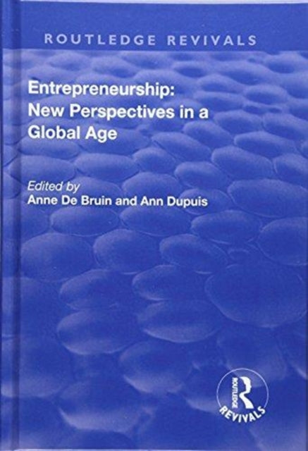 Book cover of: Entrepreneurship: New Perspectives in a Global Age. By: Ann Dupuis