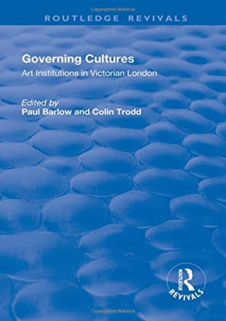 Book cover of: Governing Cultures. By: Colin Trodd