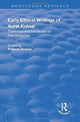 Book cover of: Early Ethical Writings of Aurel Kolnai