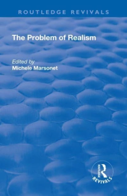 Book cover of: Problem of Realism. By: Michele Marsonet