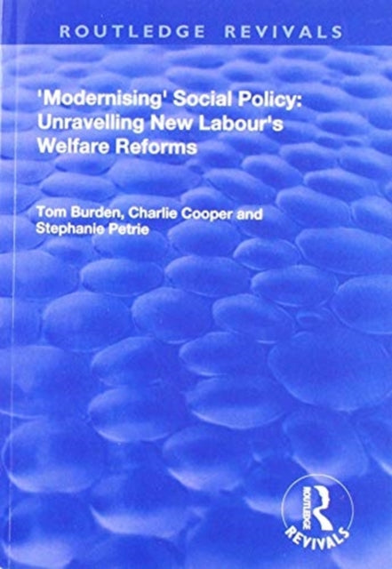 Modernising Social Policy