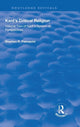 Book cover of: Kant's Critical Religion. By: Stephen R. Palmquist