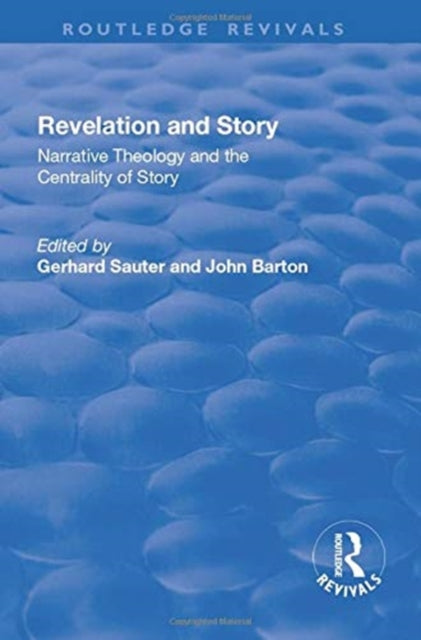 Book cover of: Revelations and Story. By: Gerhard Sauter