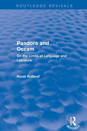 Routledge Revivals: Pandora and Occam (1992)