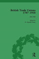 Book cover of: British Trade Unions, 1707-1918, Part II, Volume 5. By: W. Hamish Fraser