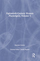 Book cover of: Eighteenth-Century Women Playwrights, vol 5. By: Derek Hughes