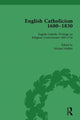 Book cover of: English Catholicism, 1680-1830, vol 1. By: Michael Mullett