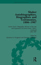Book cover of: Shaker Autobiographies, Biographies and Testimonies, 1806-1907 Vol 3. By: Glendyne R. Wergland