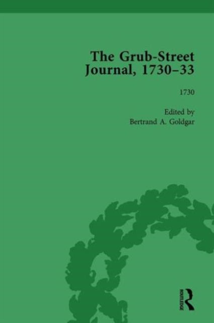 Book cover of: Grub Street Journal, 1730-33 Vol 1. By: Bertrand A. Goldgar