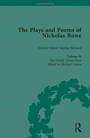 The Plays and Poems of Nicholas Rowe, Volume II