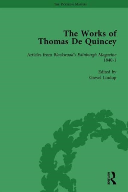 Book cover of: Works of Thomas De Quincey, Part II vol 12. By: Grevel Lindop
