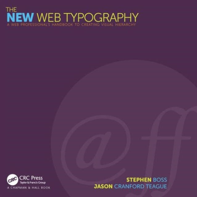 Book cover of: New Web Typography. By: Stephen Boss