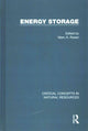Book cover of: Energy Storage. By: Marc A. Rosen