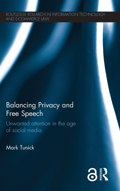 Book cover of: Balancing Privacy and Free Speech. By: Mark Tunick