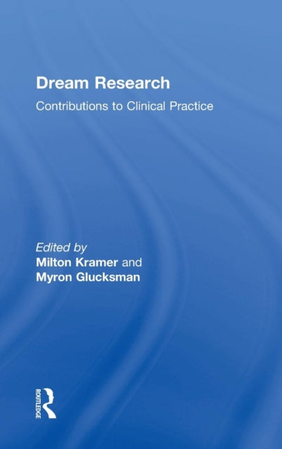 Book cover of: Dream Research. By: Milton Kramer