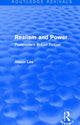 Book cover of: Realism and Power (Routledge Revivals). By: Alison Lee