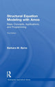 Book cover of: Structural Equation Modeling With AMOS. By: Barbara M. Byrne