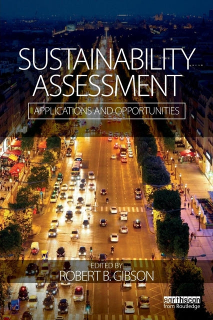 Book cover of: Sustainability Assessment. By: Robert Gibson