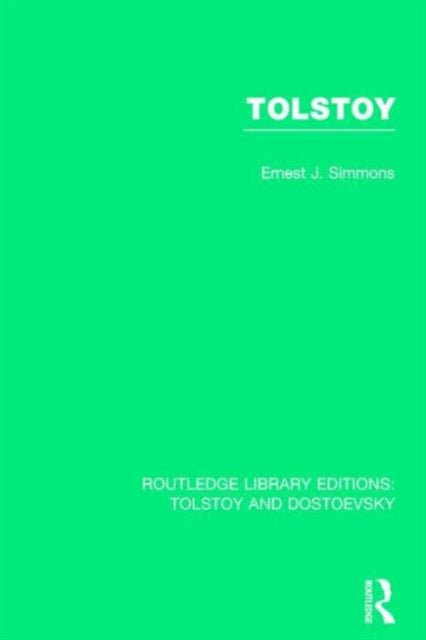 Book cover of: Tolstoy. By: Ernest Joseph Simmons