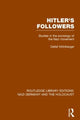 Book cover of: Hitler's Followers (RLE Nazi Germany & Holocaust). By: Detlef Muhlberger