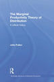 Book cover of: Marginal Productivity Theory of Distribution. By: John Pullen
