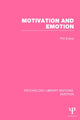 Book cover of: Motivation and Emotion (PLE: Emotion). By: Phil Evans
