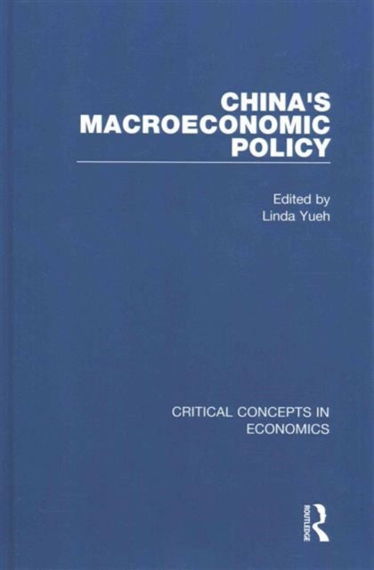 Book cover of: China's Macroeconomic Policy. By: Linda Yueh