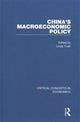 Book cover of: China's Macroeconomic Policy. By: Linda Yueh
