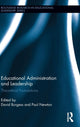 Book cover of: Educational Administration and Leadership. By: David Burgess