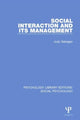 Book cover of: Social Interaction and its Management. By: Judy Gahagan