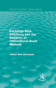 Book cover of: Exchange Rate Efficiency and the Behaviour of International Asset Markets (Routledge Revivals). By: Kathryn Dominguez