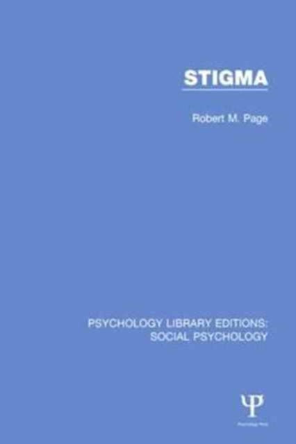 Book cover of: Stigma. By: Robert Page