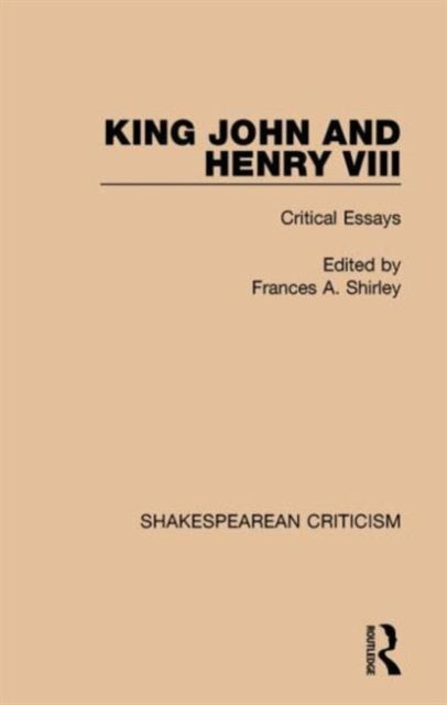 Book cover of: King John and Henry VIII. By: Frances A. Shirley