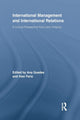 Book cover of: International Management and International Relations. By: Ana Guedes