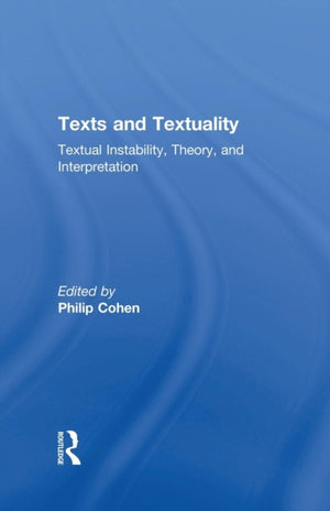 Texts and Textuality