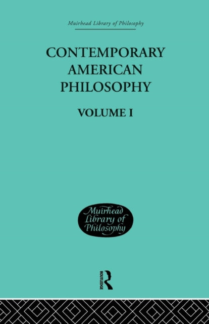Contemporary American Philosophy