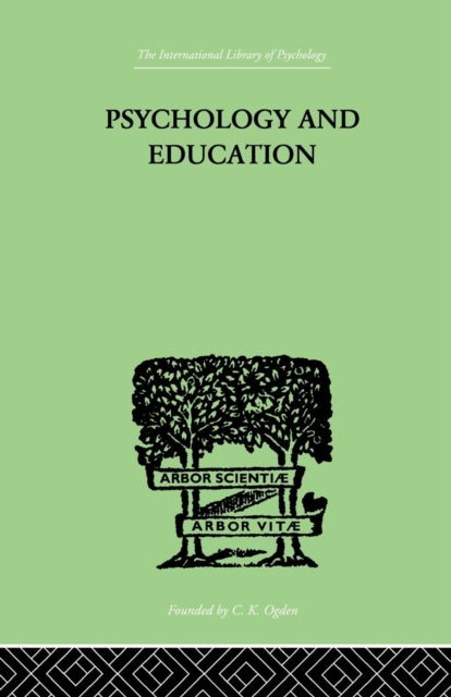 Book cover of: Psychology And Education. By: Robert Morris Ogden