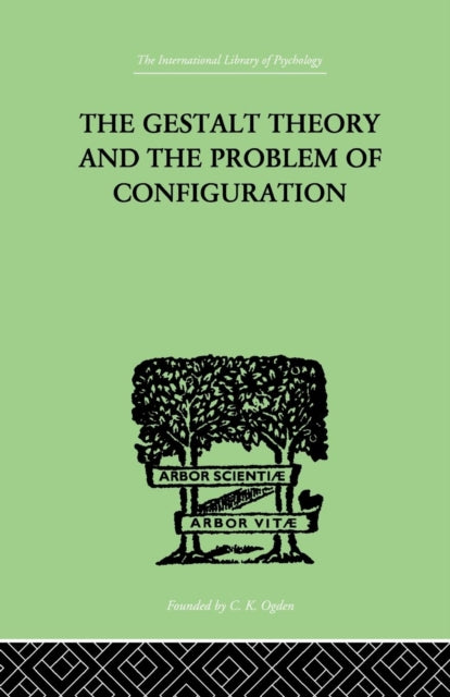 Book cover of: Gestalt Theory And The Problem Of Configuration. By: Petermann, Bruno, Bruno