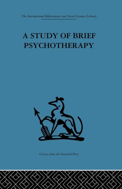 Book cover of: Study of Brief Psychotherapy. By: D. H. Malan
