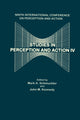 Book cover of: Studies in Perception and Action IV. By: Kennedy, John M.