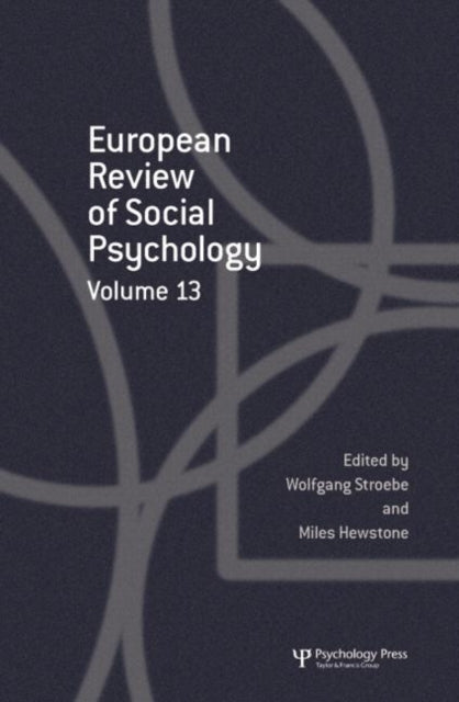 Book cover of: European Review of Social Psychology: Volume 13. By: Miles Hewstone