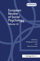 Book cover of: European Review of Social Psychology: Volume 14. By: Miles Hewstone