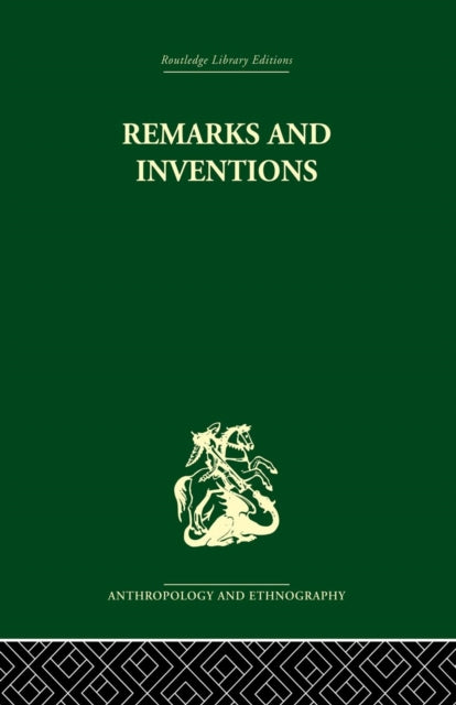 Book cover of: Remarks and Inventions. By: Rodney Needham