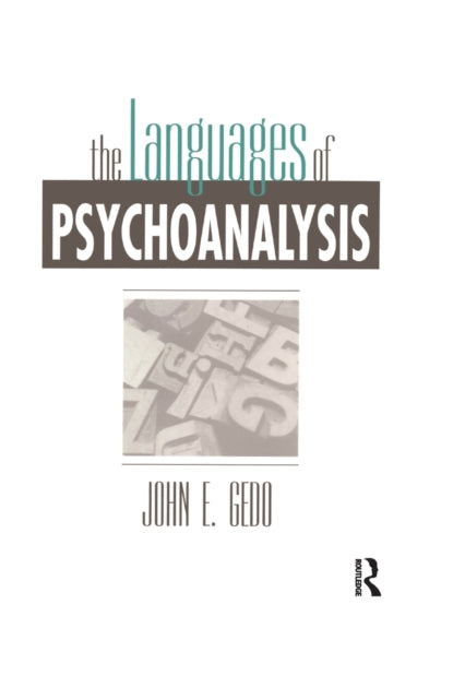 Book cover of: Languages of Psychoanalysis. By: John E. Gedo